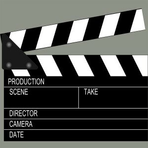 Stunt School clapper board